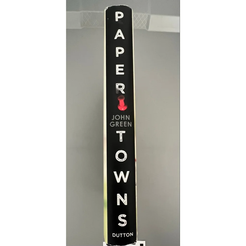 Paper Towns by John Green Hardcover Signed Copy YA Novel